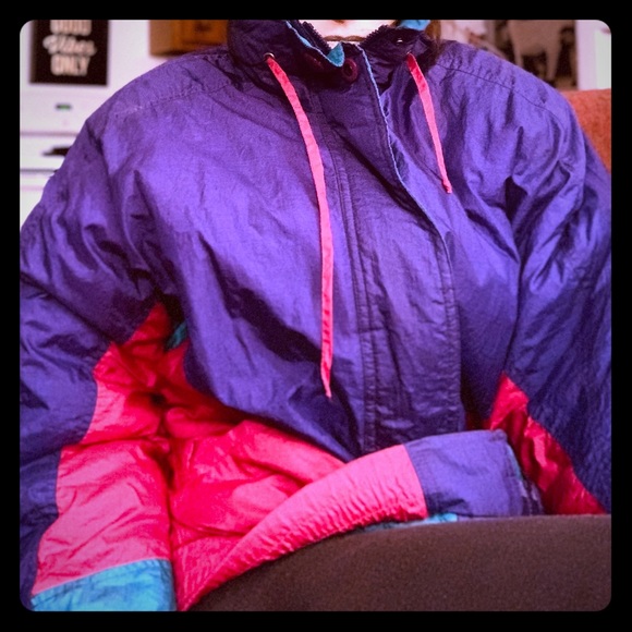 Vintage American Eagle Puffy Jacket - Picture 3 of 15